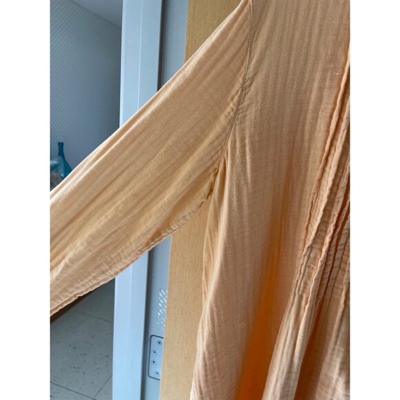 CP Shades  x Free People Yoko Womens Size Medium Button Long Sleeve Tunic Dress - Picture 12 of 15